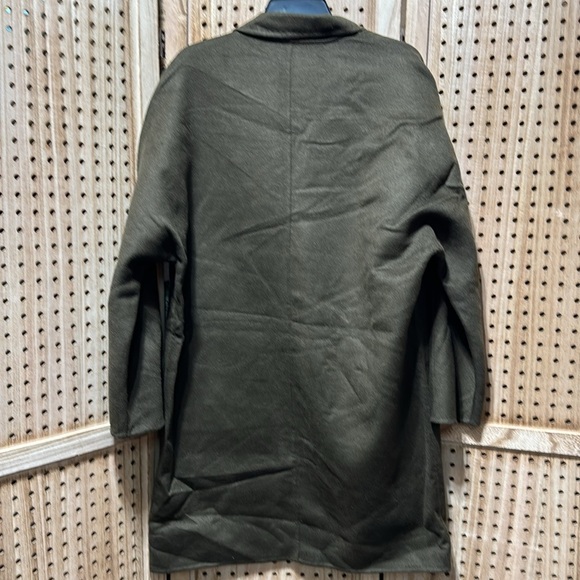 THE EVEREST COAT IN OLIVE BY RAILS. FEATURES A HEAVY WOOL BLEND TRENCH nwt - Picture 11 of 15